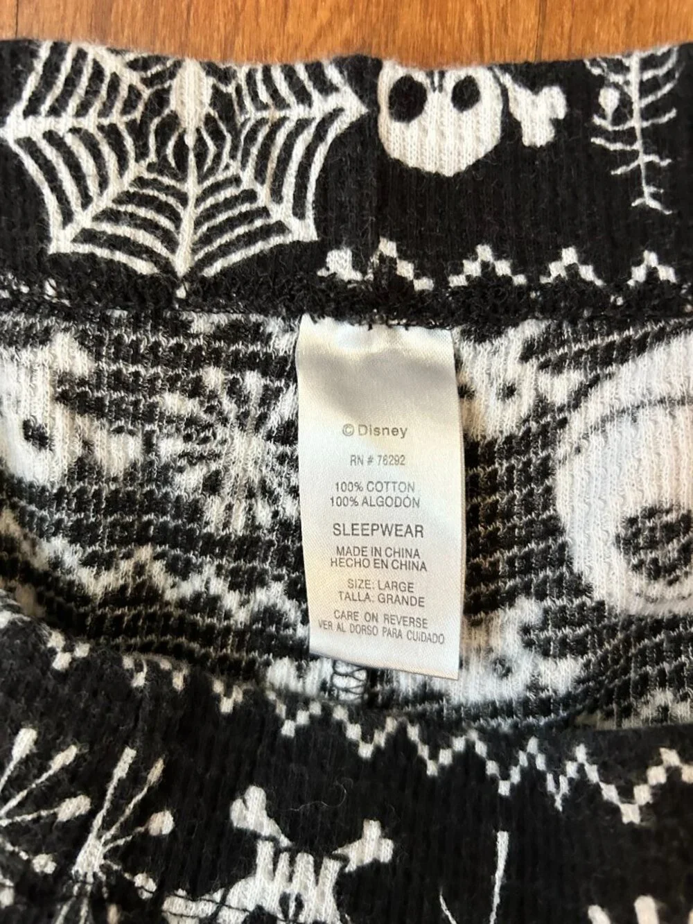Nightmare Before Christmas Pajama Set - Large